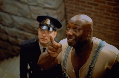 Tom Hanks és Michael Clarke Duncan a Halálsoron című filmben