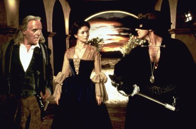 Zorro álarca - Sir Anthony Hopkins, Catherine Zeta-Jones és Antonio Banderas