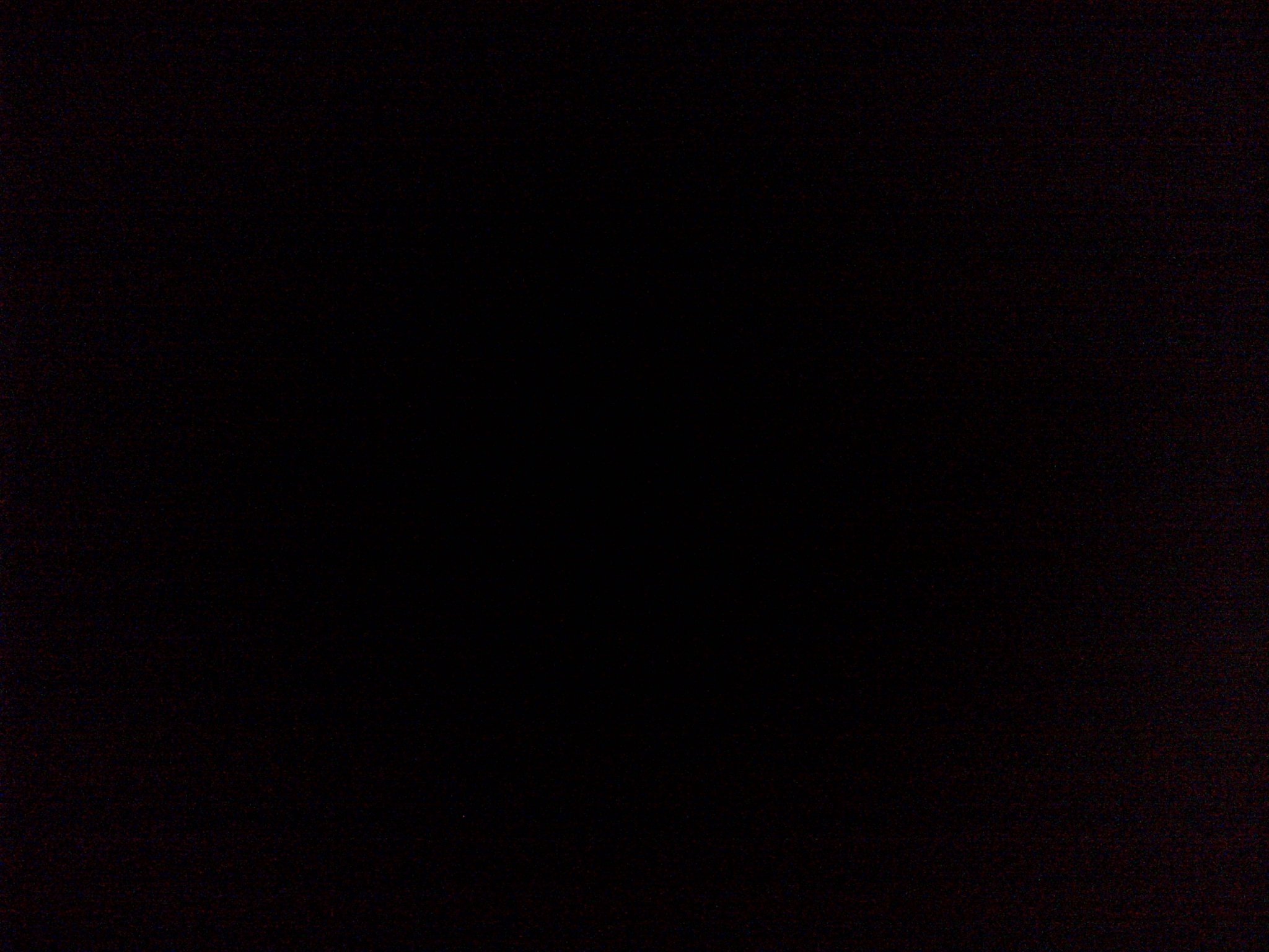 blank screen