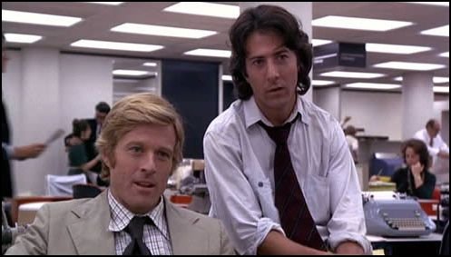 az elnök emberei - robert redford és dustin hoffman