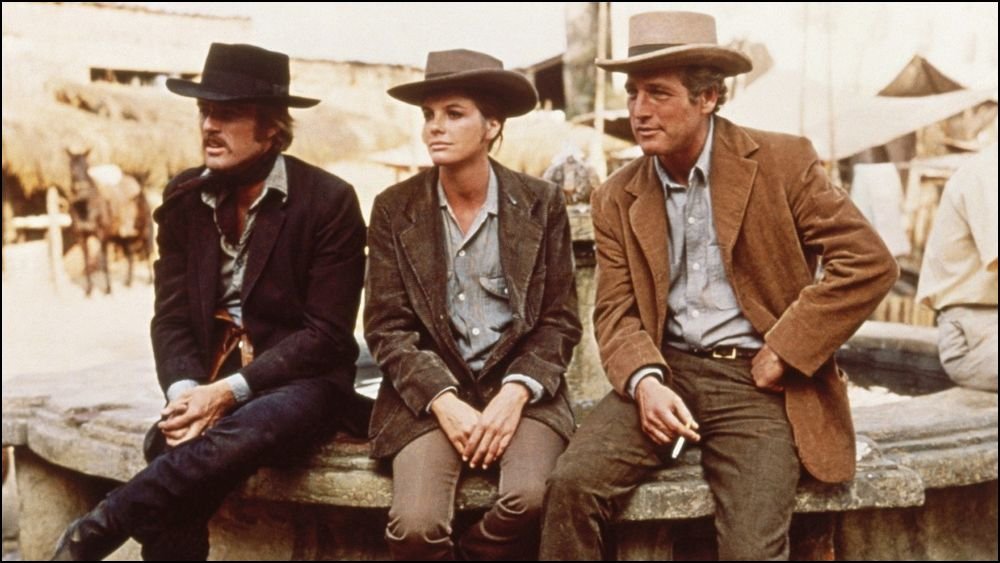 butch cassidy és a sundance kölyök - robert redford, katharine ross és paul newman