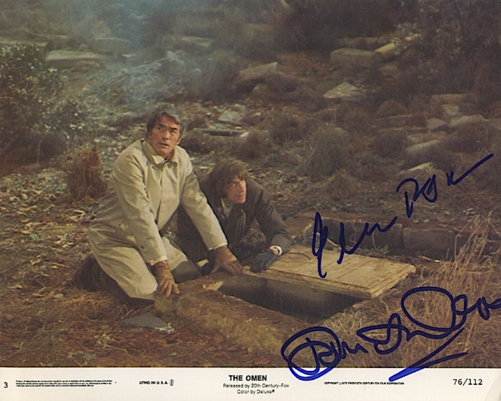 Ómen - Gregory Peck és David Warner