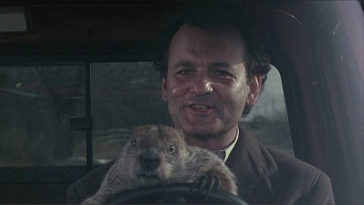 idétlen időkig - punxsatowney phil és bill murray