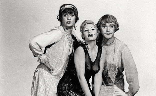 van aki forrón szereti - tony curtis, marylin monroe és jack lemmon