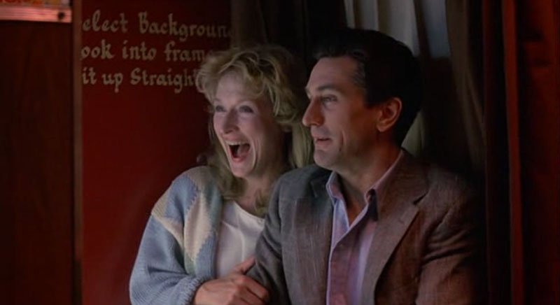 zuhanás a szerelembe - streep és de niro