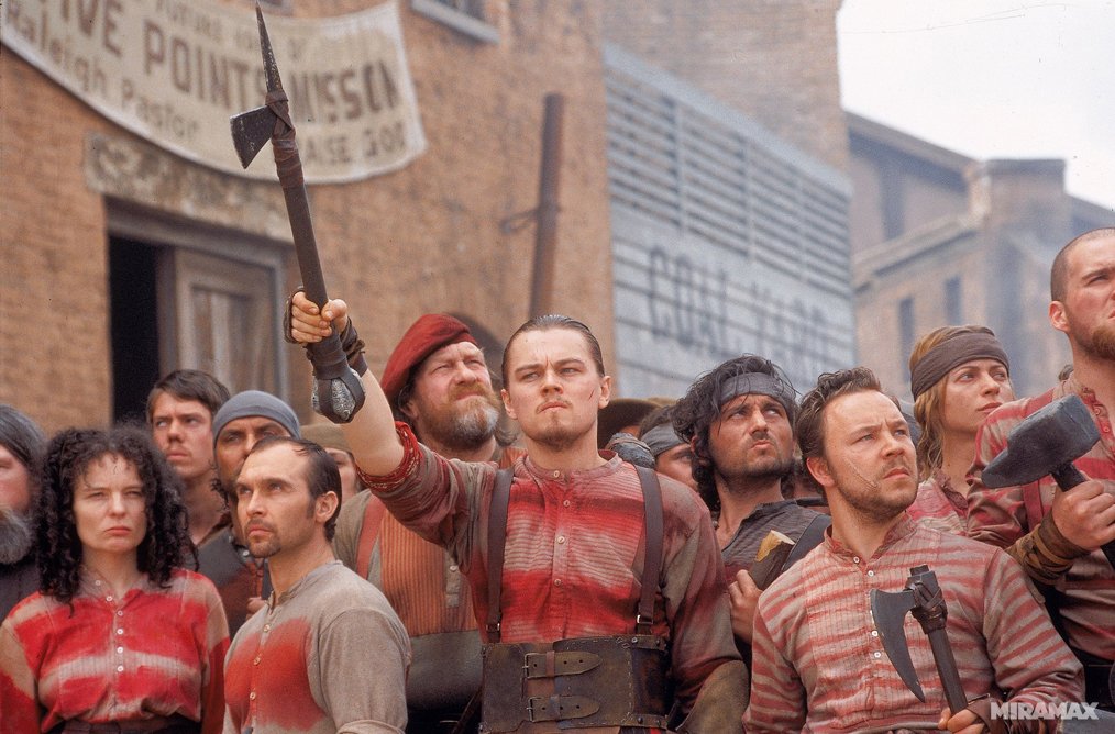 new york bandái - középen leonardo dicaprio