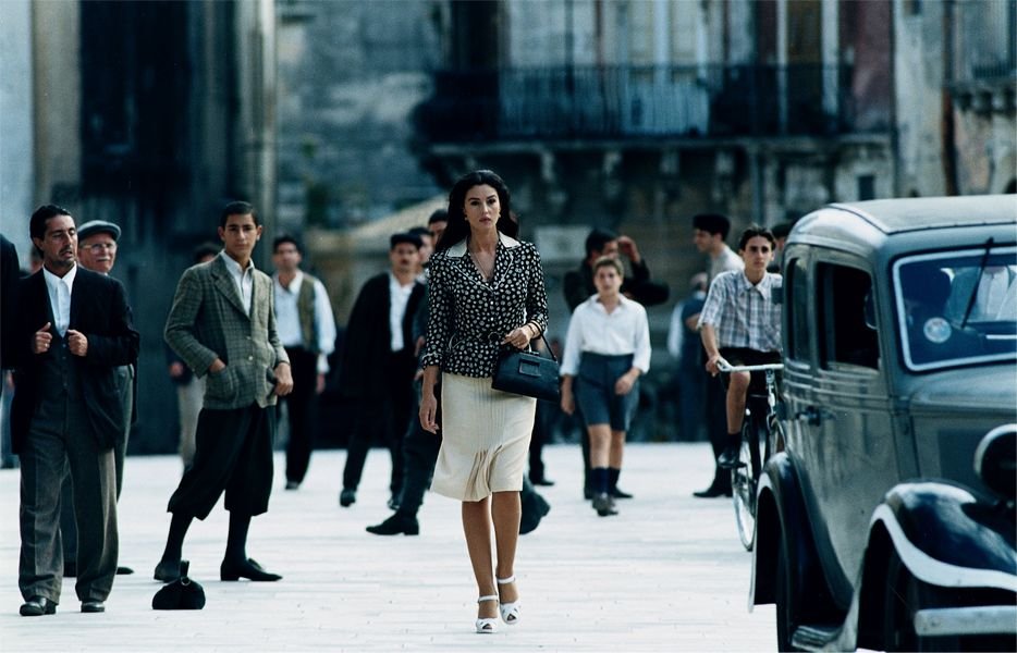 maléna - középen monica bellucci