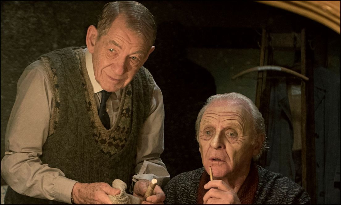 az öltöztető - sir ian mckellen és sir anthony hopkins