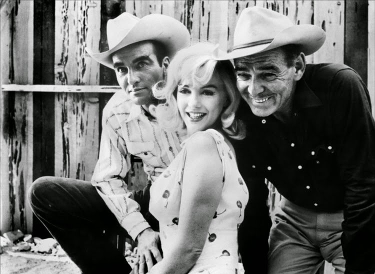kallódó emberek - montgomery clift, marylin monroe és clark gable